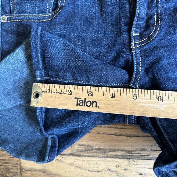 American Eagle Women's‎ 4 Jean Shorts Dark Wash Denim Stretch 5 Pocket - Picture 10 of 10